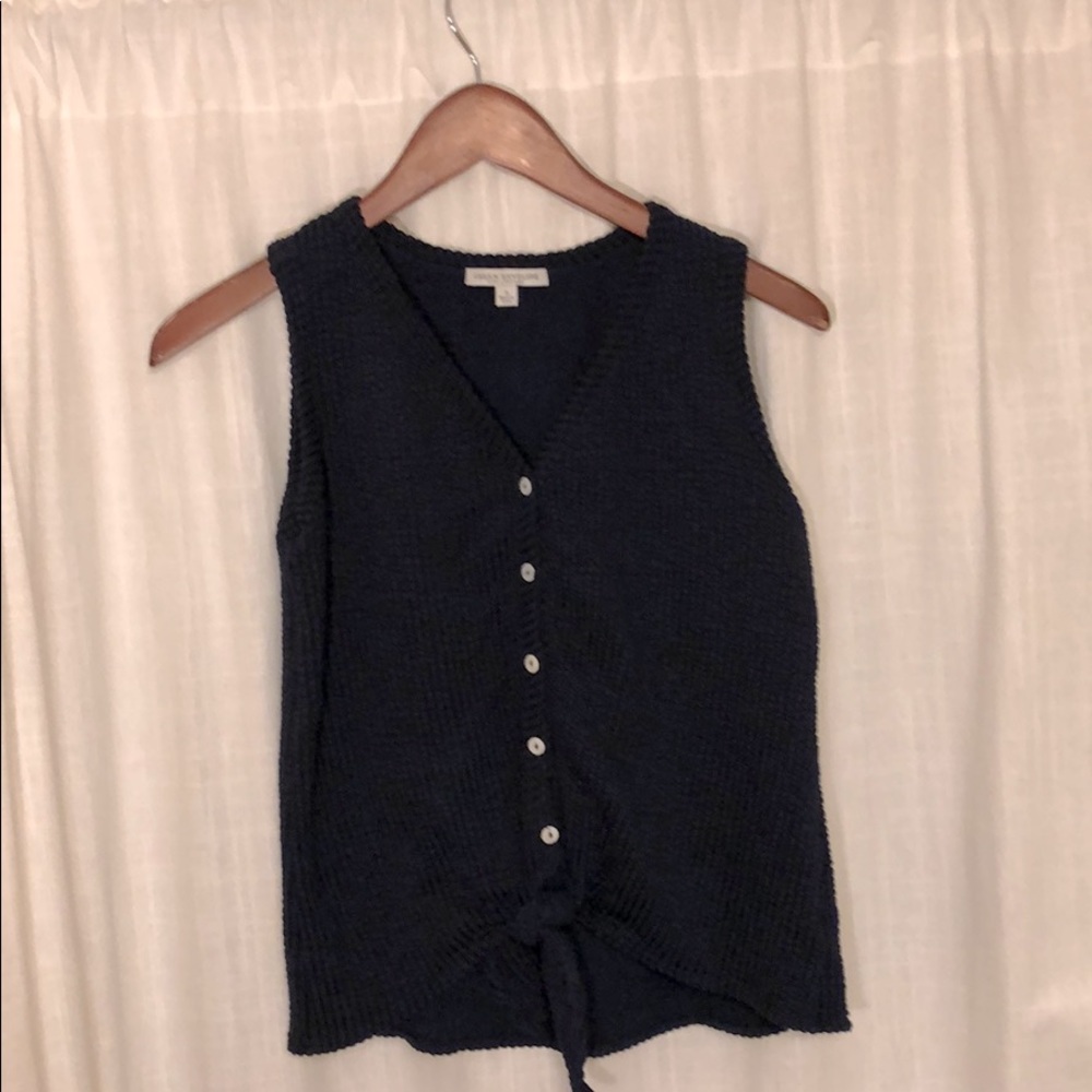 Navy blue tank